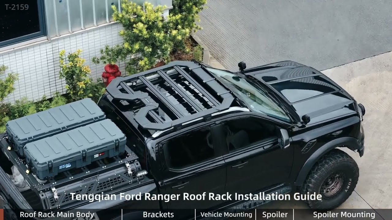 T2159 Ford Ranger Roof Rack Installation Video