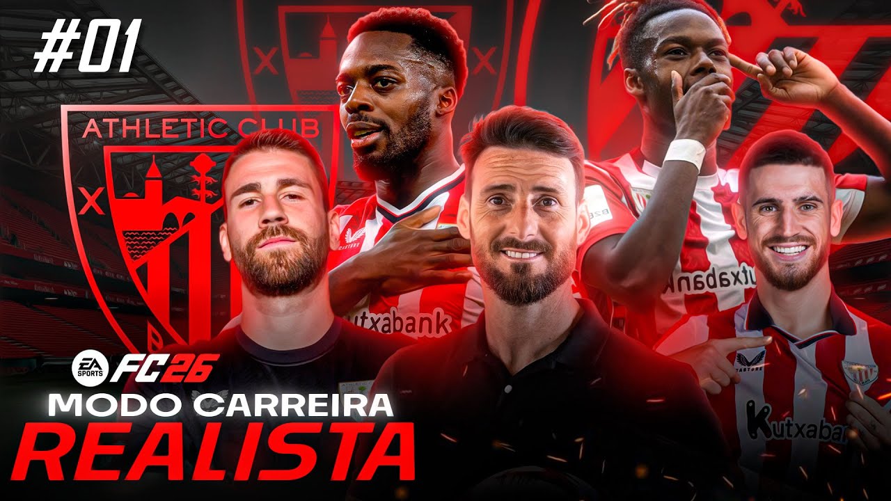 O COMEÇO da CARREIRA MAIS REALISTA do FC 26!! 😱🔥🇪🇸 - Modo Carreira Realista FC 26 | EP 01