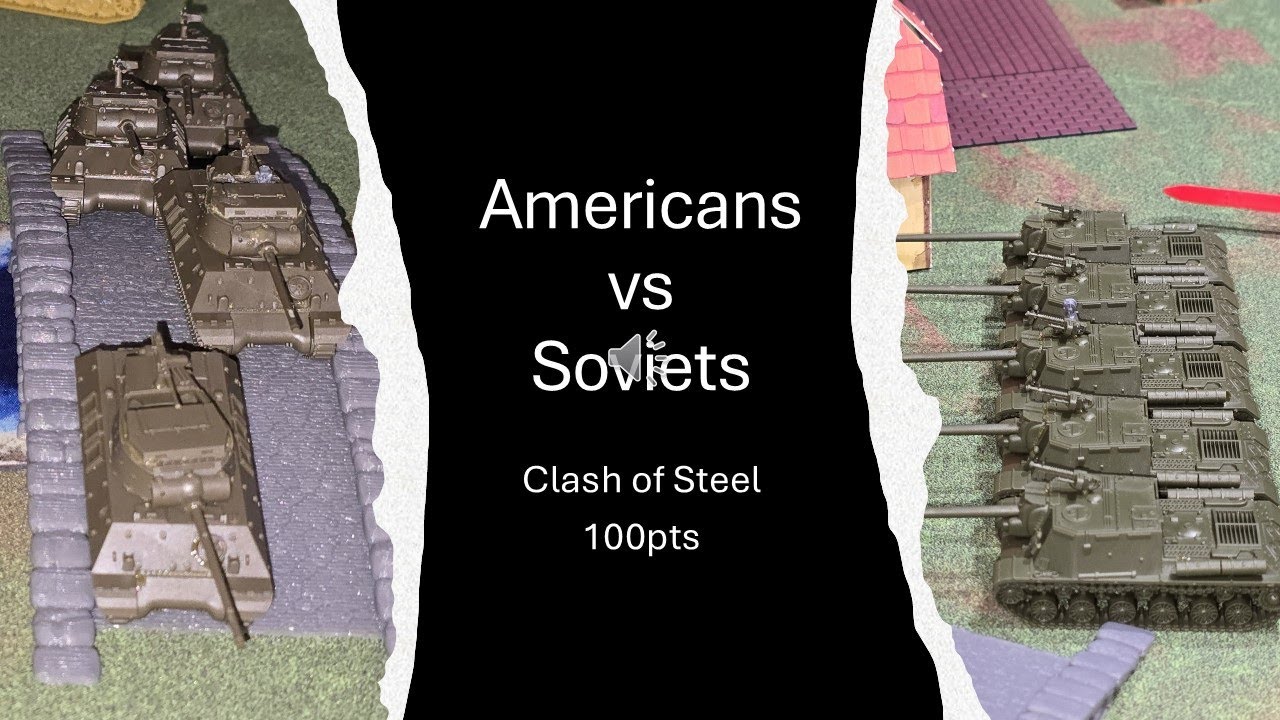 Americans vs Soviets Clash of Steel Battle Report Gale Force Nine