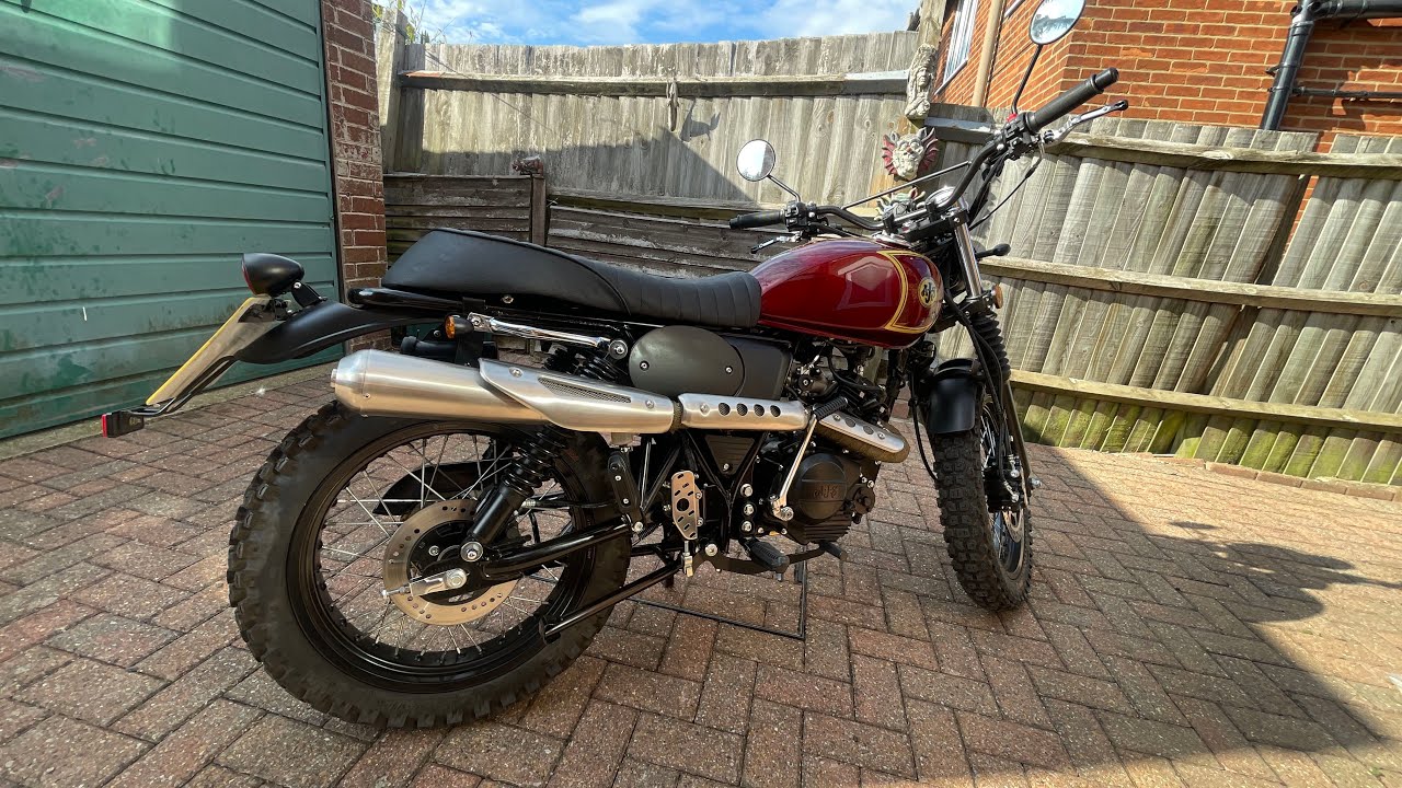 AJS desert Scrambler 125 thoughts & seat height
