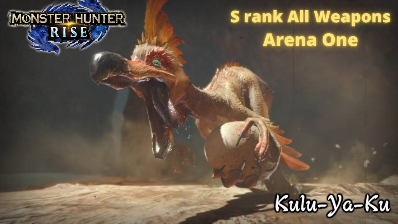 Monster Hunter Rise (MHR) Arena 1 - S rank All Weapons