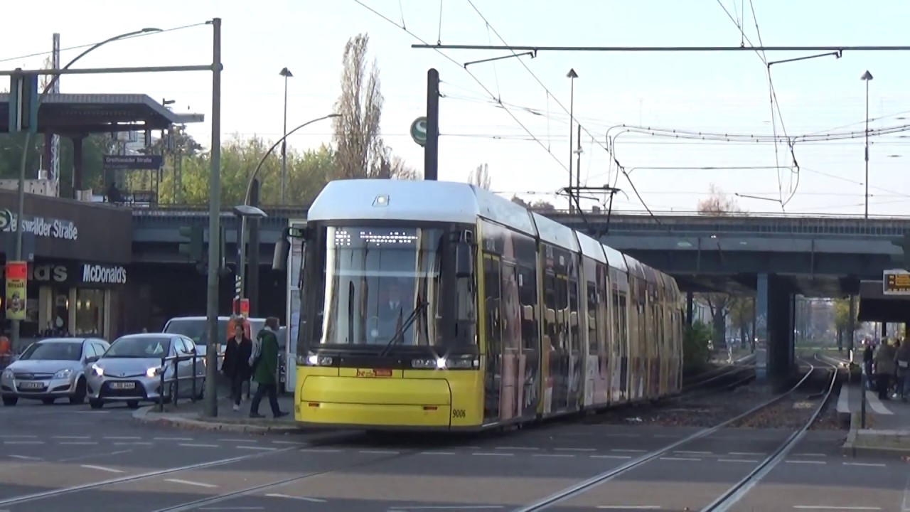 Flexity Berlin 9006 departing Greifswalder Stra&szlig;e