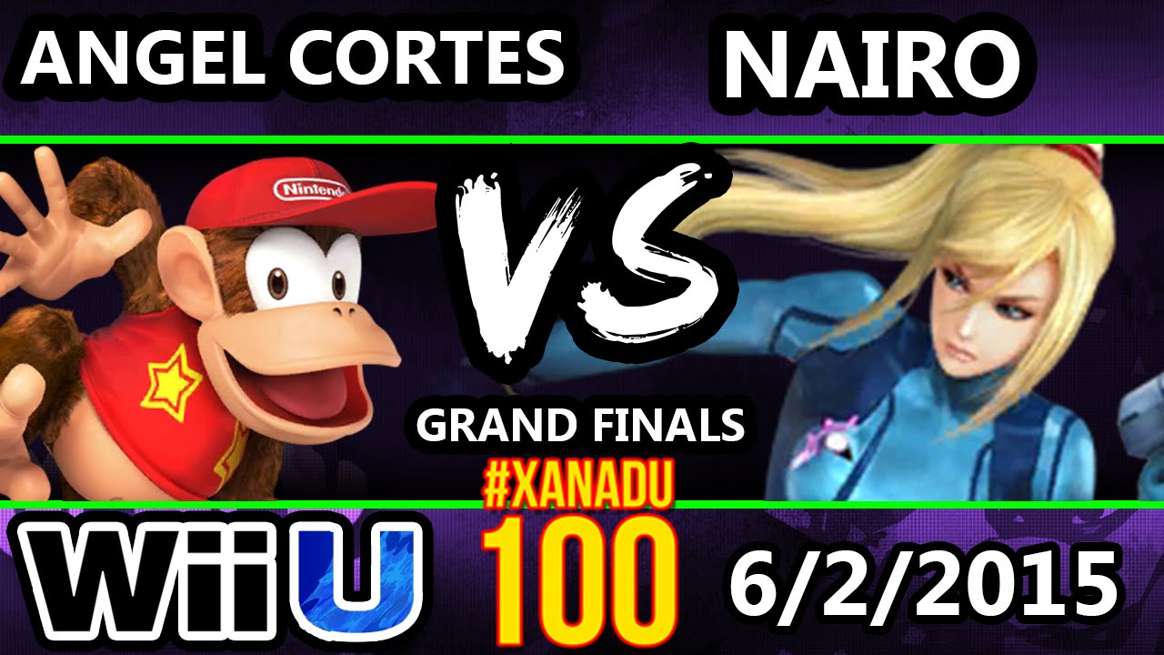 Xanadu 100 - HBA | Angel Cortes (Diddy Kong) Vs. Nairo (ZSS) SSB4 GF - Smash Wii U - Smash 4