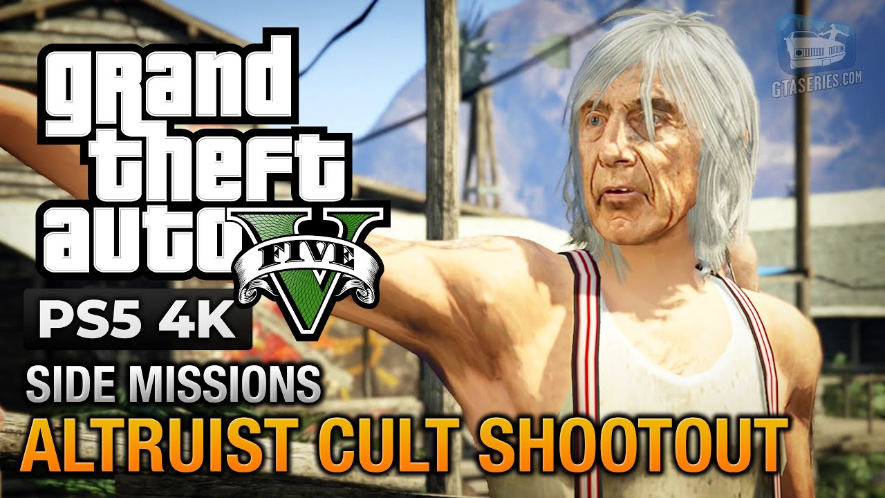 GTA 5 PS5 - Altruist Cult Shootout [Altruist Acolyte Achievement / Trophy]