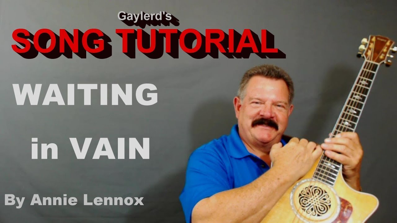 WAITING IN VAIN - Annie Lennox rendition | Guitar Lesson  - PREVIEW