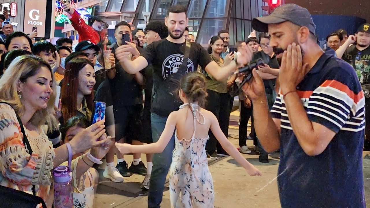 Pelancong Dari Syria dan Palestin Nak menyanyi | Happy Mereka Bila Bob Beri Kesempatan Berhibur