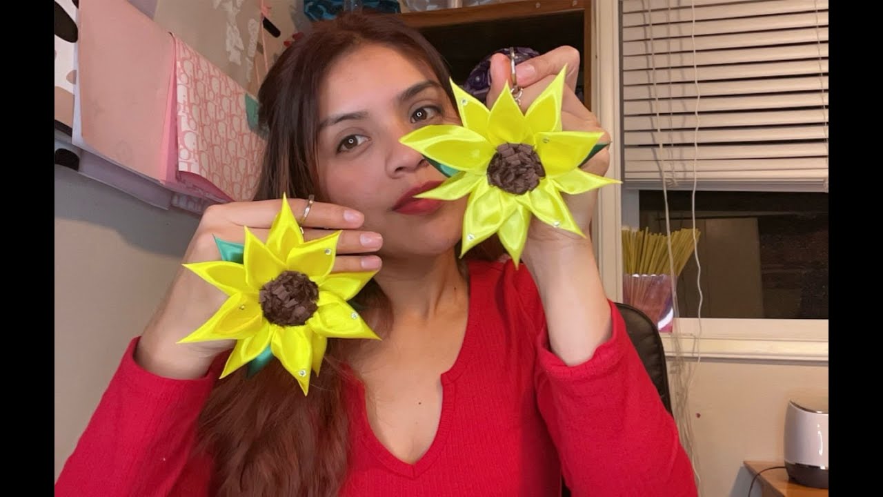 Tutorial de llavero de girasol
