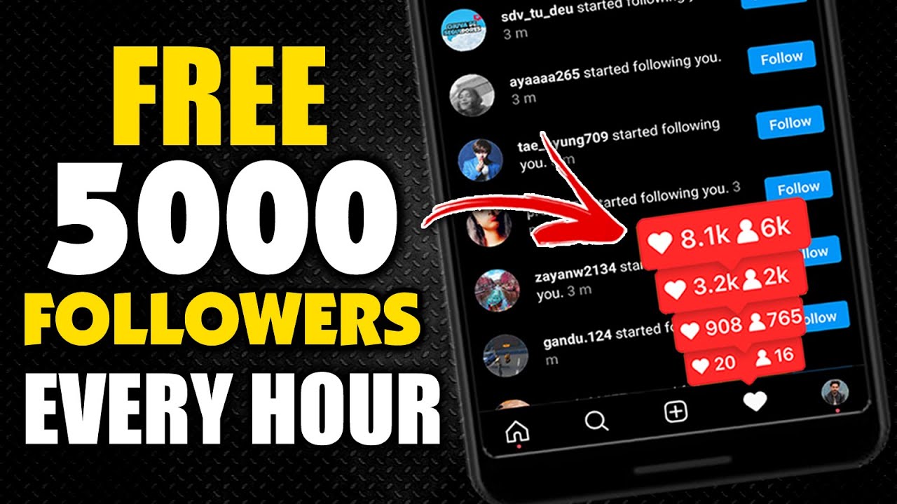 Instagram par Follower Kaise Badhaye - How to Increase FREE Instagram Followers - Get Free Followers