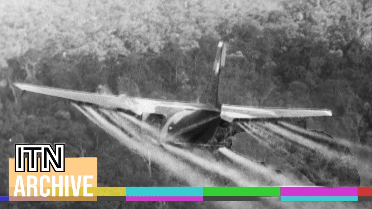 Vietnam War and Agent Orange - Rare Footage of USA's Devastating Operation Ranch Hand (1967)