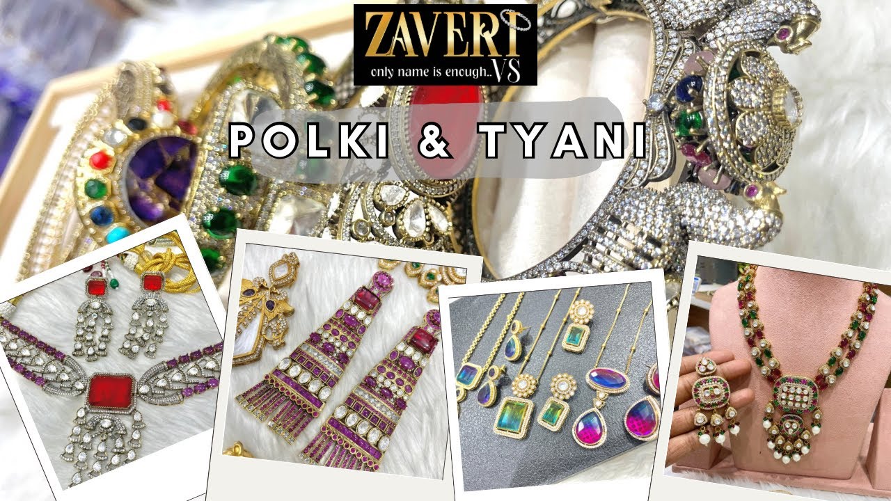 Polki Tyani Kundan Jewellery Wholesale | Best Polki Tyani Kundan Jewellery | Exclusive Designs