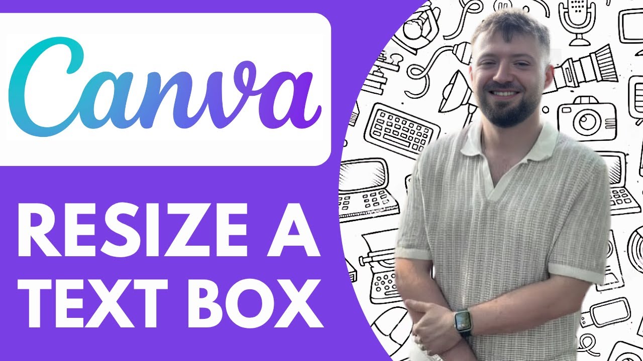 Как изменить размер текстового поля Canva - 2025 (быстро и просто)
