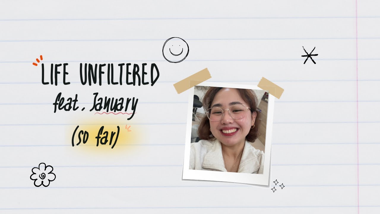 Life Unfiltered ft. January (so far) 𓍢🌷͙֒