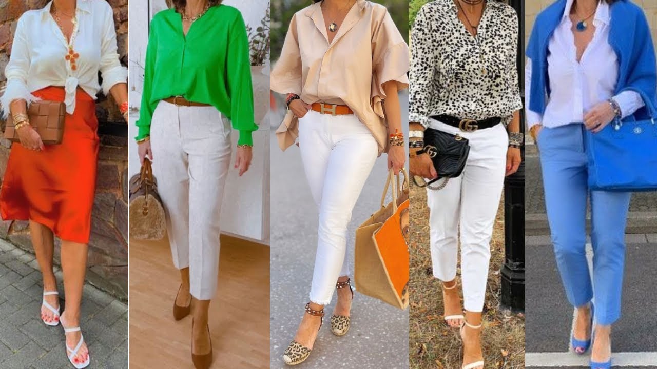 LUCE GUAPISIMA a los 50 60 70 AÑOS COMBINANDO BLUSAS y BLUSONES en tus LOOKS Y OUTFITS modernos