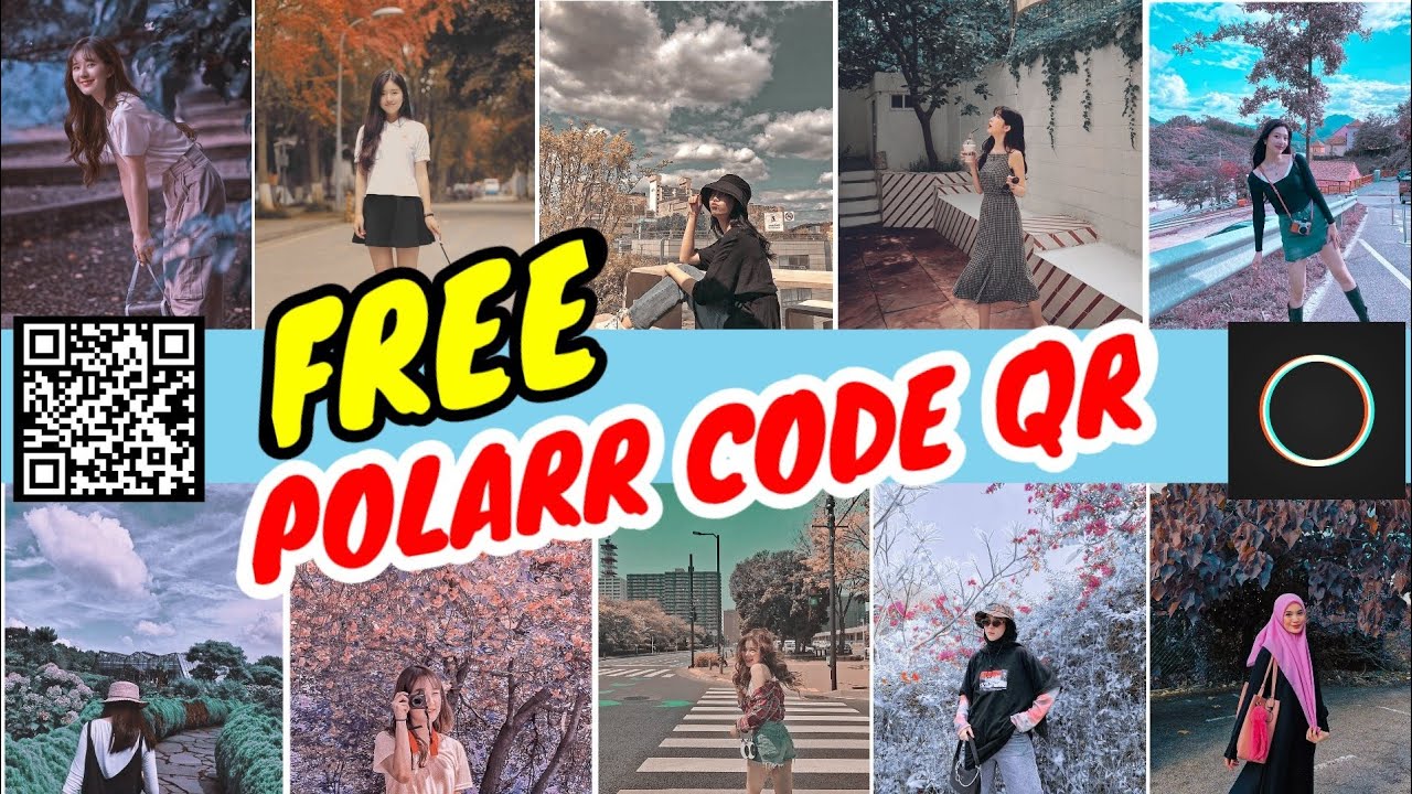 Free Polarr Code QR || Polarr Filters