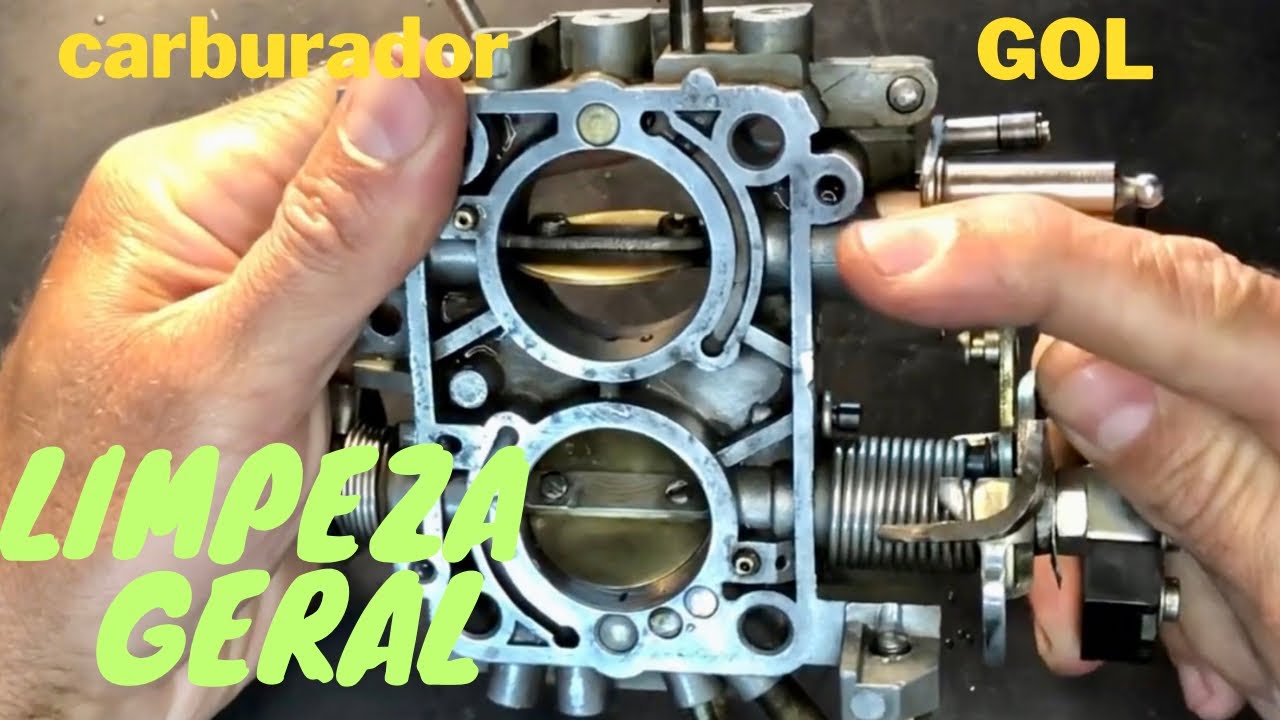 Como limpar carburador GOL quadrado