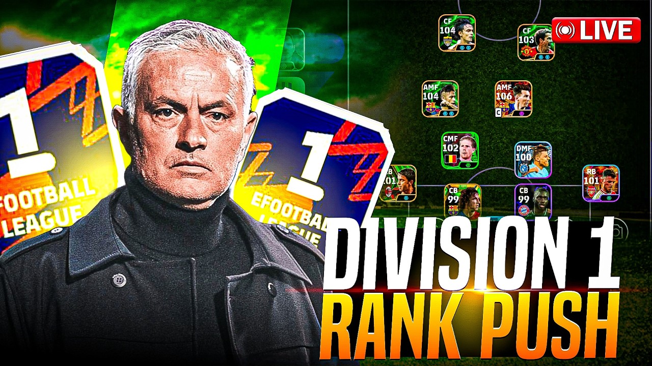 eFootball 26 Subscriber Account DIVISION PUSH + Trying NEW FREE EPIC🔥| eFootball Live #efootball