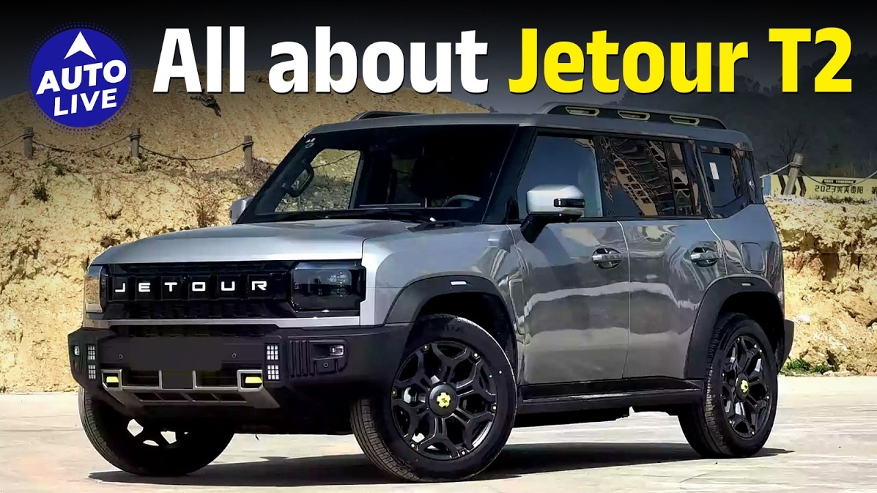 Jetour T2 Plug in hybrid, range, India launch and expected price | Auto Live #jetour