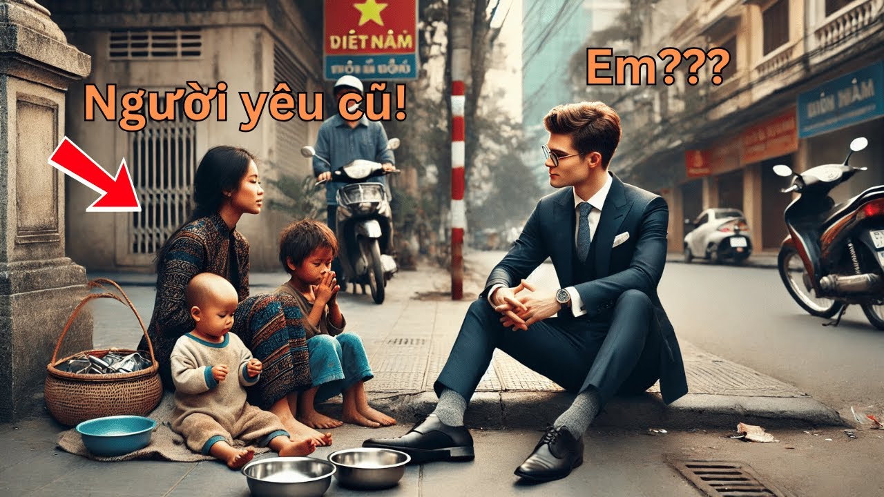 Tỷ Phú Tình Cờ Gặp Lại Người Ăn Xin Cùng Hai Đứa Trẻ, Hành Động Của Anh Khiến Tất Cả Sững Sờ!
