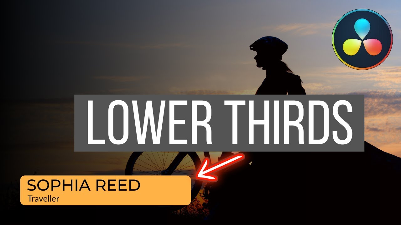 Create Pro Lower Thirds in DaVinci Fusion | Step-by-Step Tutorial for Beginners