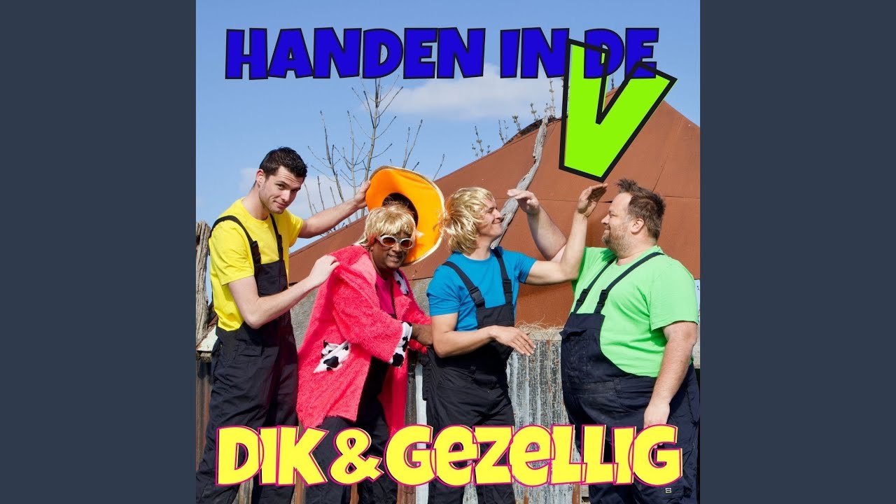 Handen in een V