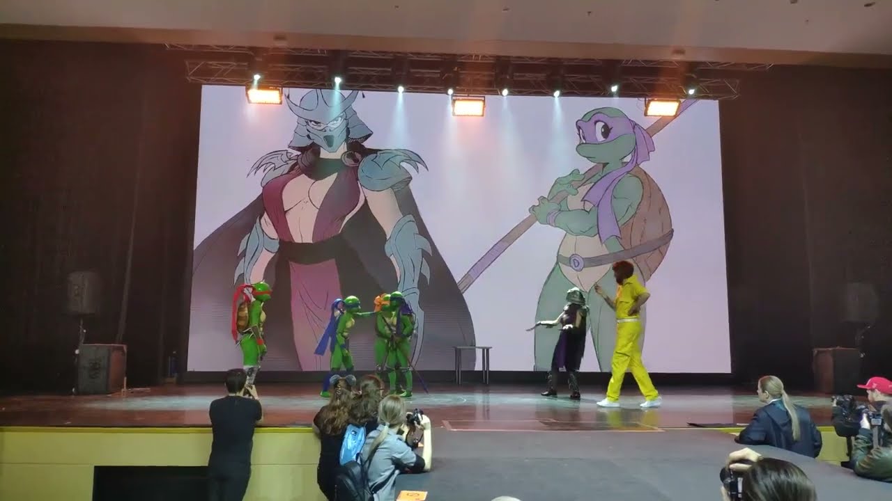 Постановочный косплей - Черепашки Ниндзя