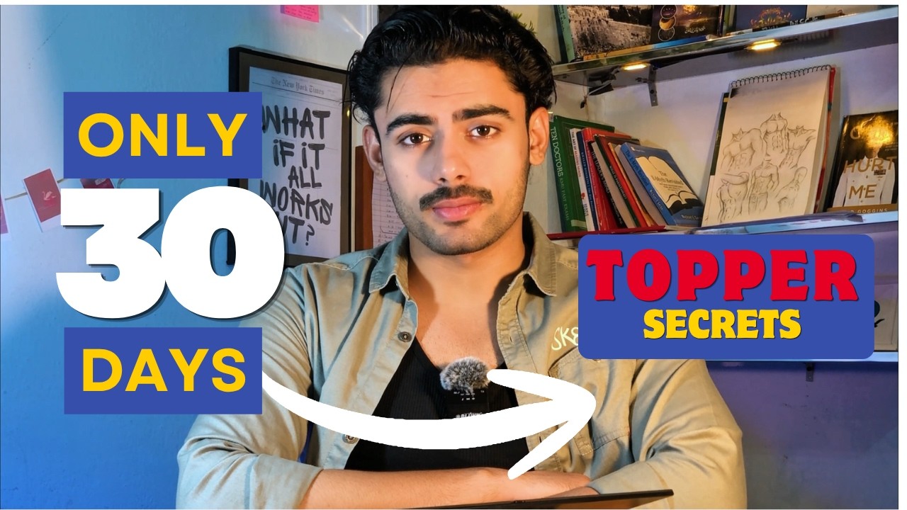 TOPPER'S SECRET strategy for last 30 DAYS | 170+ in MDCAT 2026