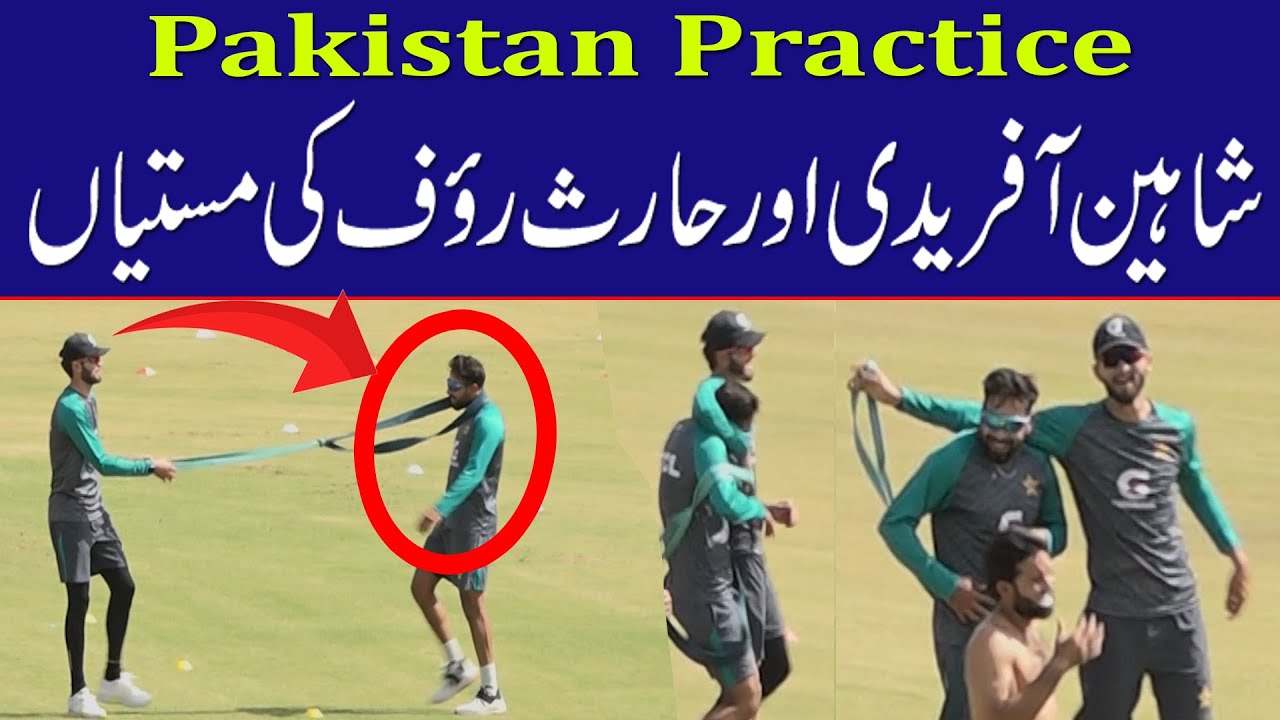 Haris Rauf and Shaheen Afridi Funny Moments | Pak cricket team best Friends