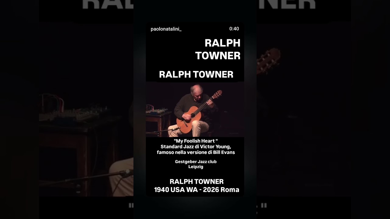 RALPH TOWNER RIP #ralphtowner #classicalguitar #jazzguitar #fusionguitar #jazz #fusion #oldisgold