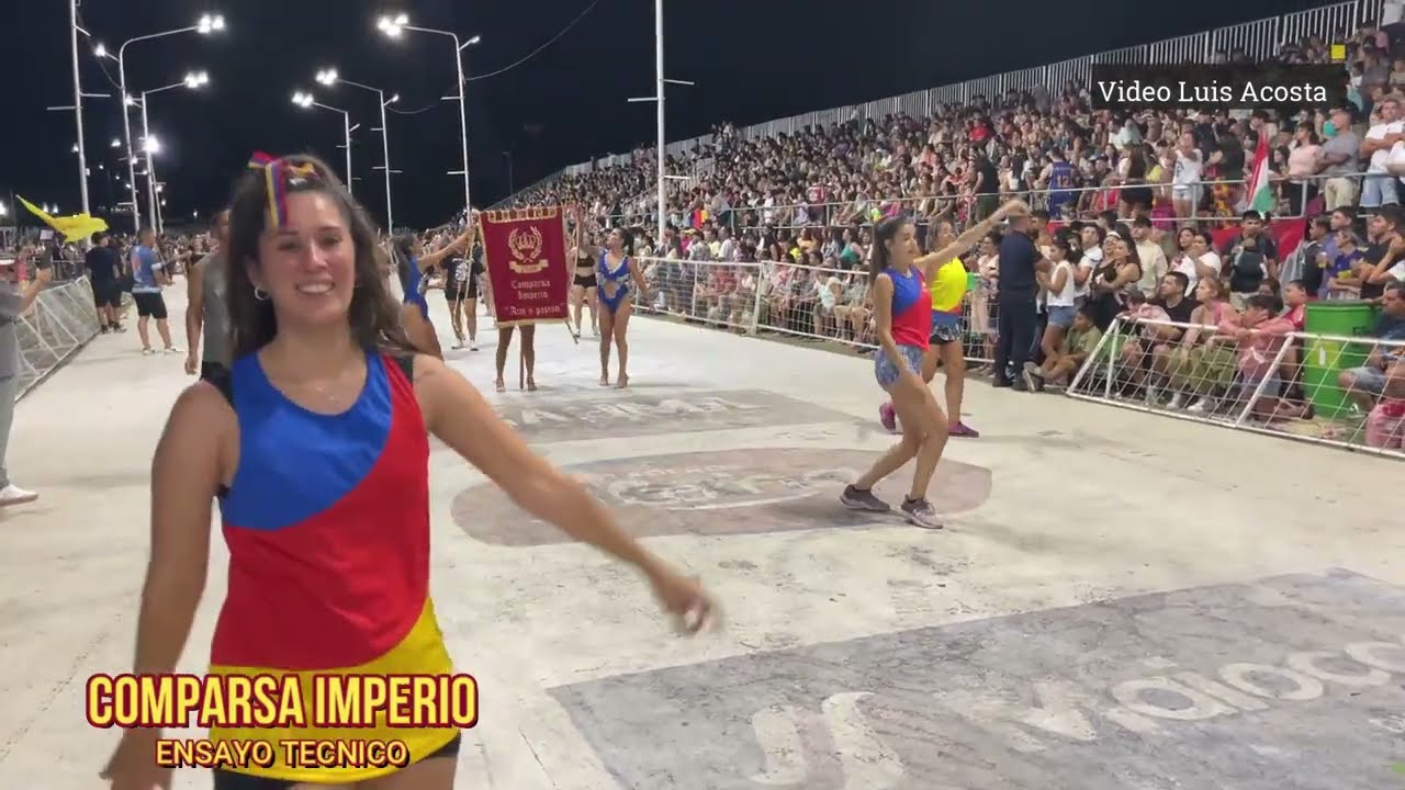 Ensayo Técnico y Prueba de Sonido Comparsa Imperio 2025