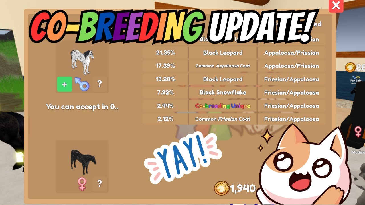 CO-BREEDING UPDATE IS HERE AND IT IS AWESOME! - Wild Horse Islands