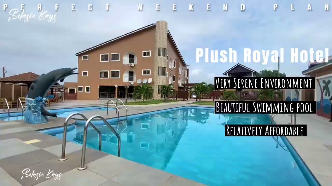 Hotels With Good Pools In Accra ( S1Ep1) Plush Royal Hotel. #accraghana #hotelsinaccra
