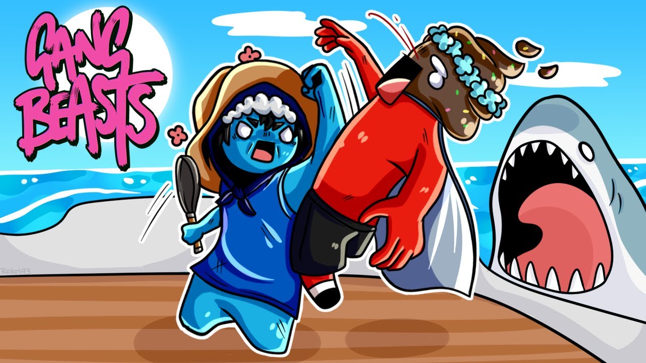 LE JEU OU TU TABASSES TES POTES ! (Gang Beasts)