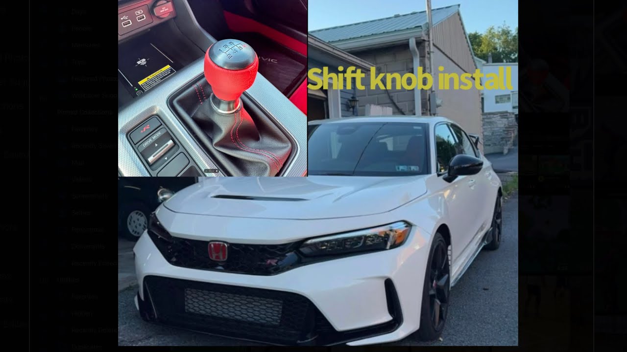 FL5 Civic type R Accessories (optional oem shift knob)