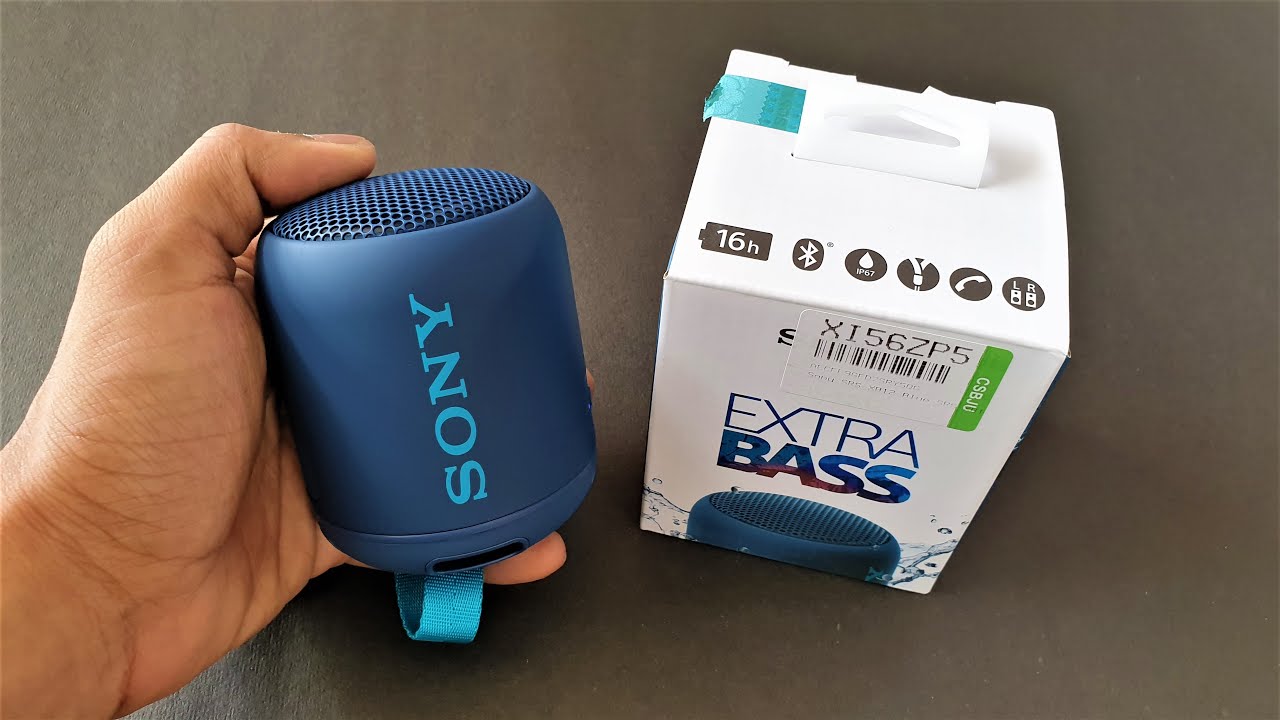Sony SRS XB12 Bluetooth Speaker - Unboxing and Hands On