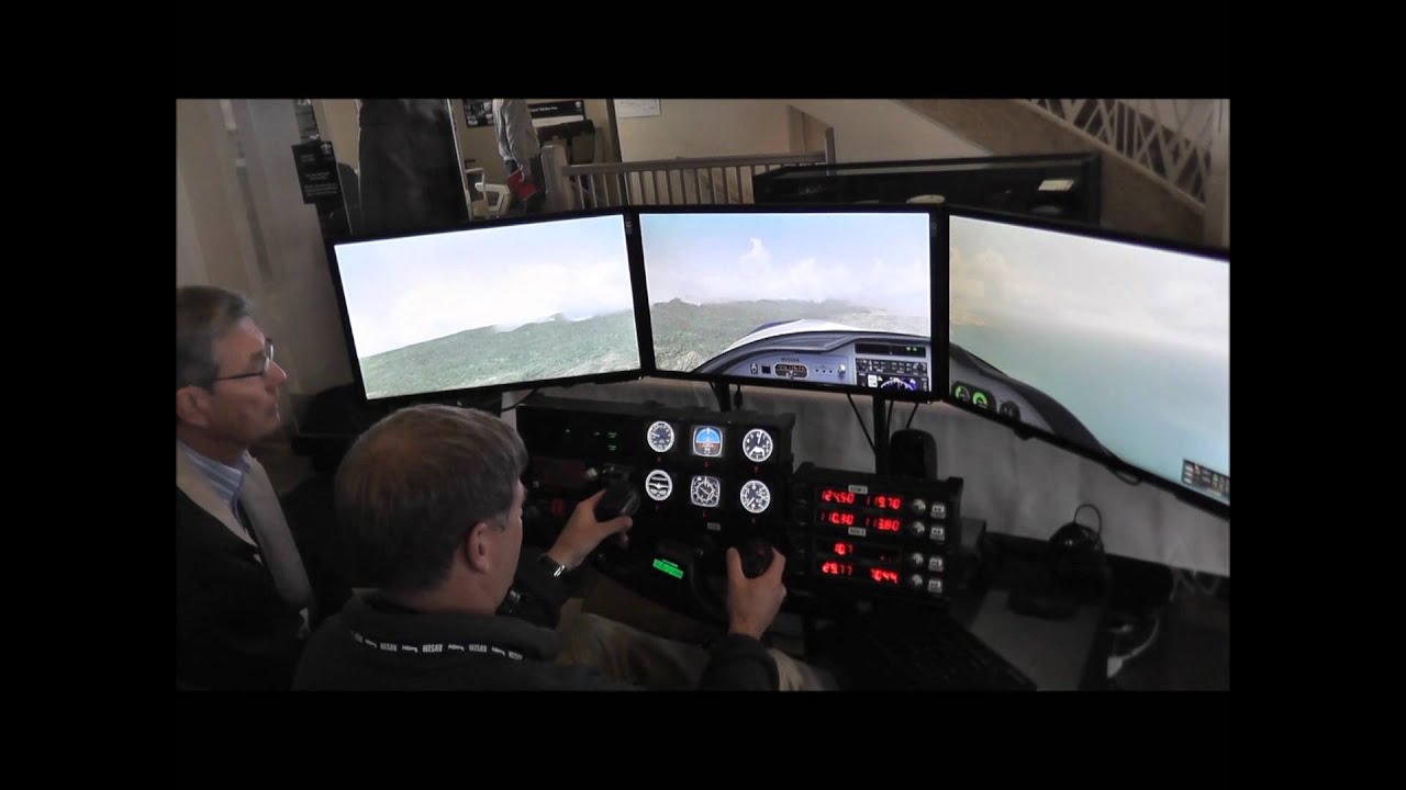 Volair Sim - Demo at AvSim FANCON 2013