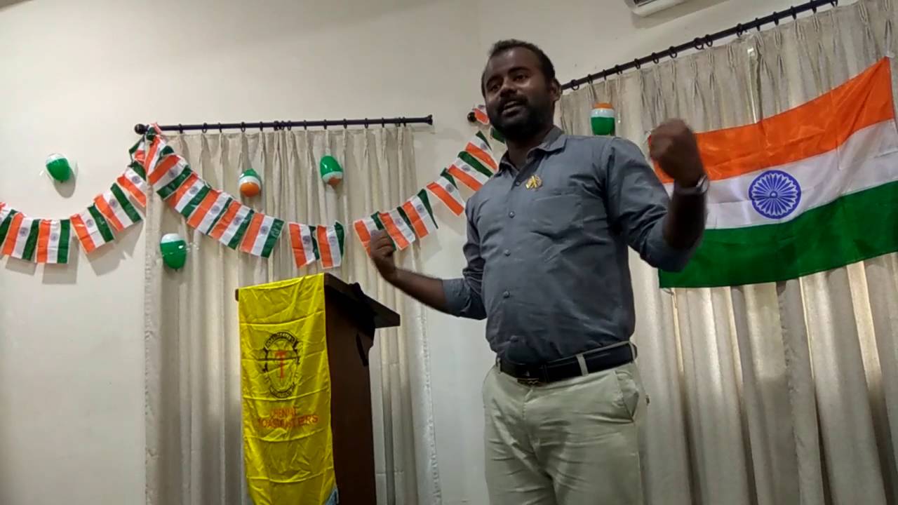 DTM Shyamraj - Humorous Speech Session