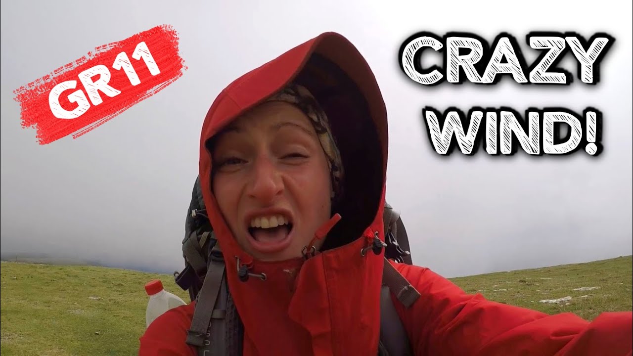 GR11 thru-hike, Day 55- Crazy Wind!!