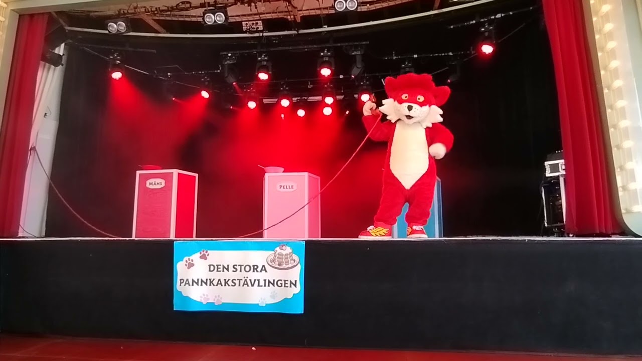 Pelle Svanslös teater på Gröna Lund