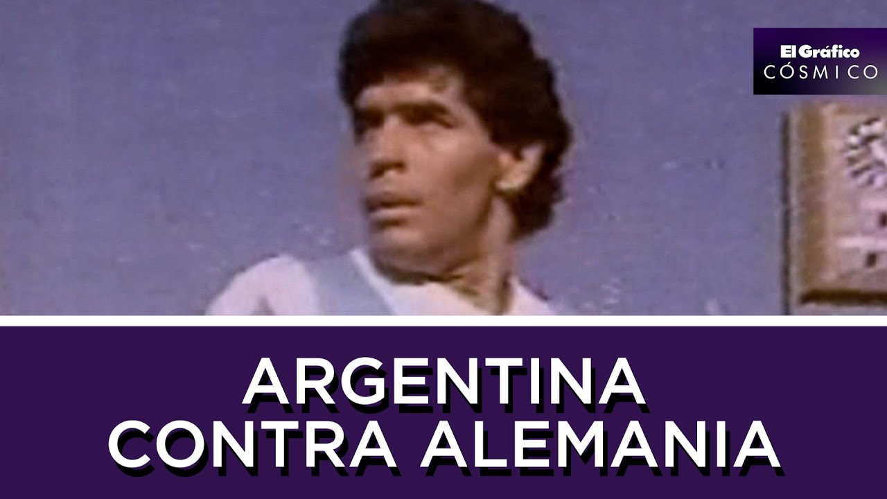 MARADONA en ARGENTINA vs ALEMANIA - AMISTOSO 1987 | Cósmico con Fer Pacini - Episodio 85