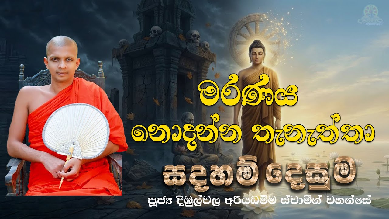සදහම් දෙසුම 2025 12 12 | මරණය නොදන්න තැනැත්තා
