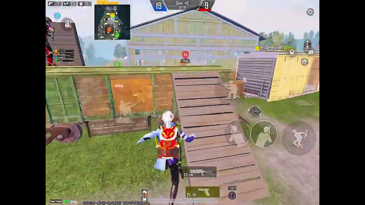 My new gameplay on YouTube device iPad mini 5 PUBG test