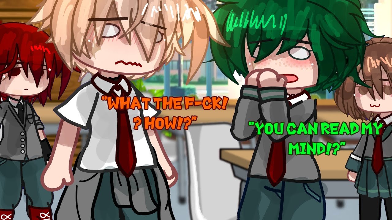 What if baku and deku was telepathically connected!? || Bkdk/Bakudeku || Mha/Bhna
