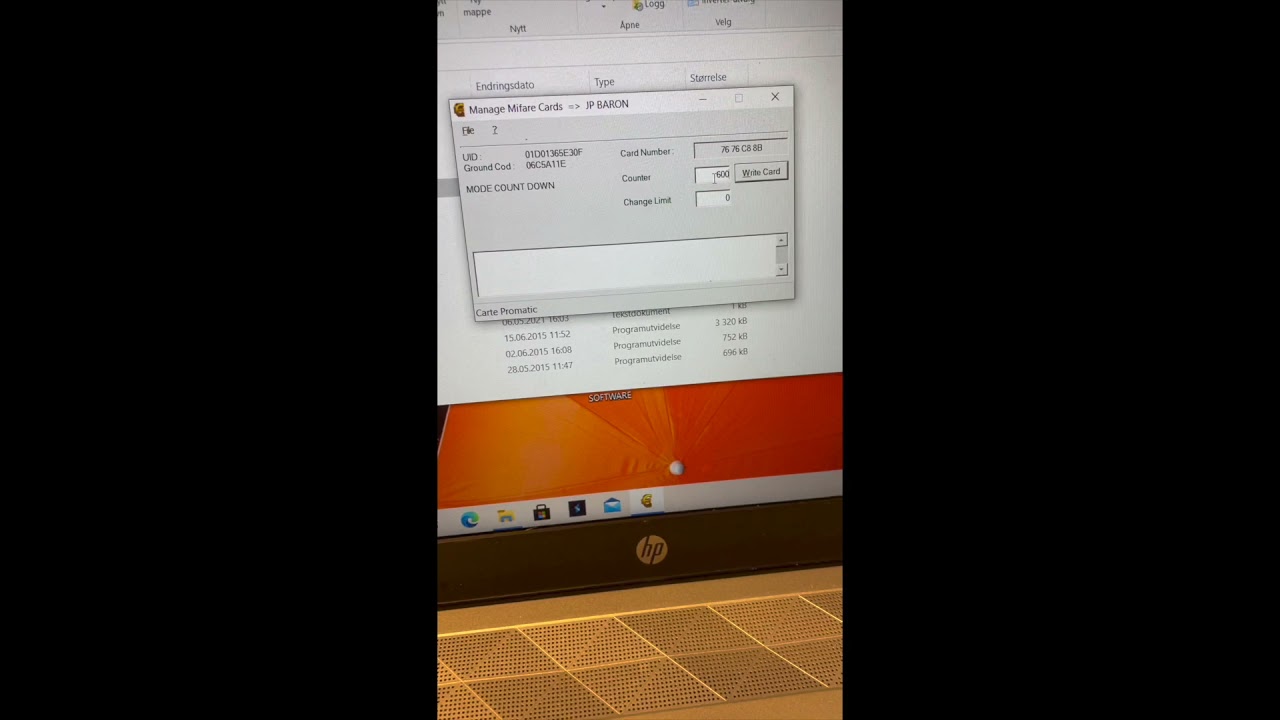 Oppsett av Promatic duekortleser på Windows PC