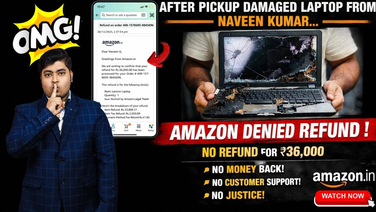 Amazon Fraud Refund Process 2026 | Return Pickup Refund Denied