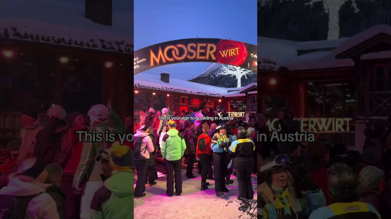 This is your sign to go skiing in Austria #skiing #austria #travel