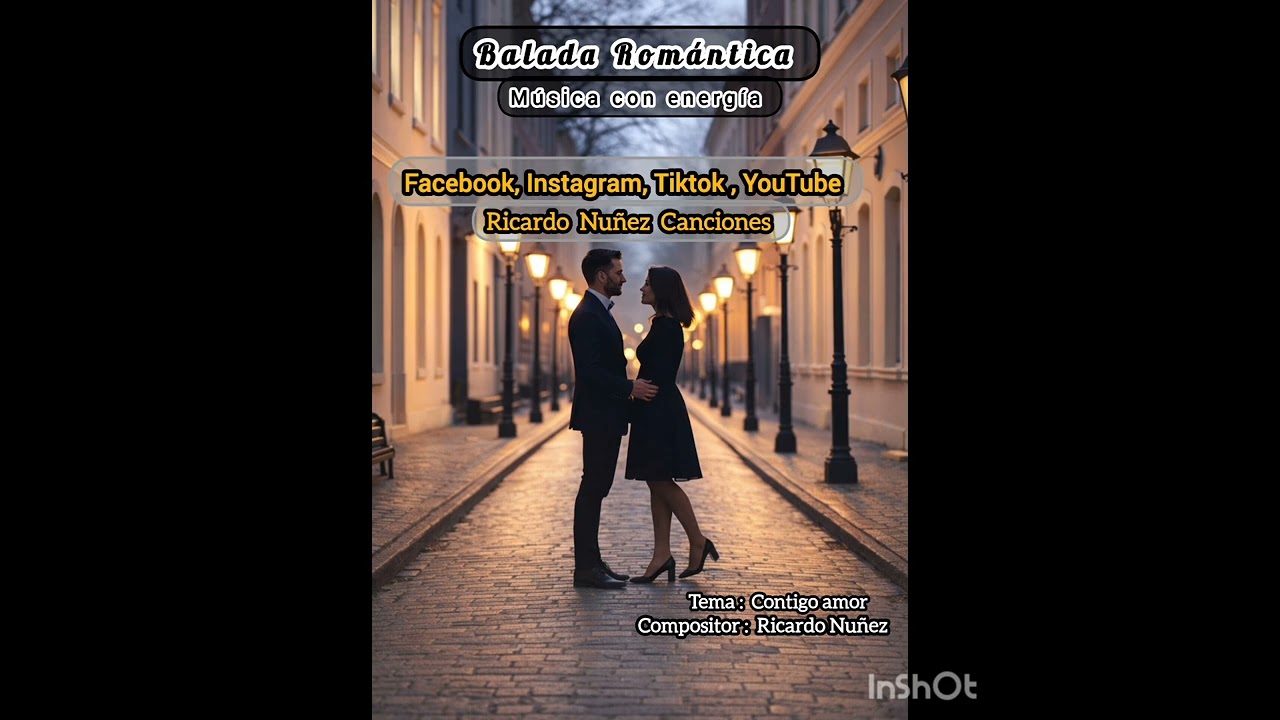 Contigo amor Balada Disponible en todas nuestra plataforma  oficial de youtube. 