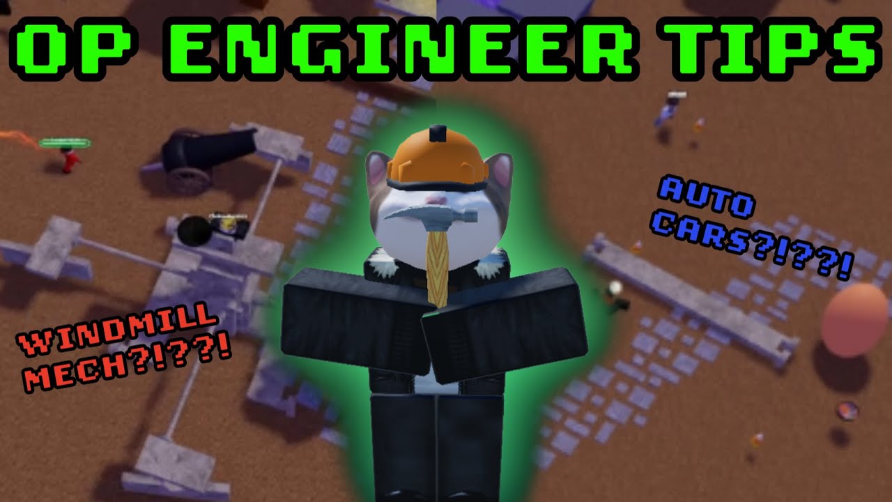 THE MOST OVERPOWERED ENGINEER TIPS + INSANE BUILDS | Ability Wars
