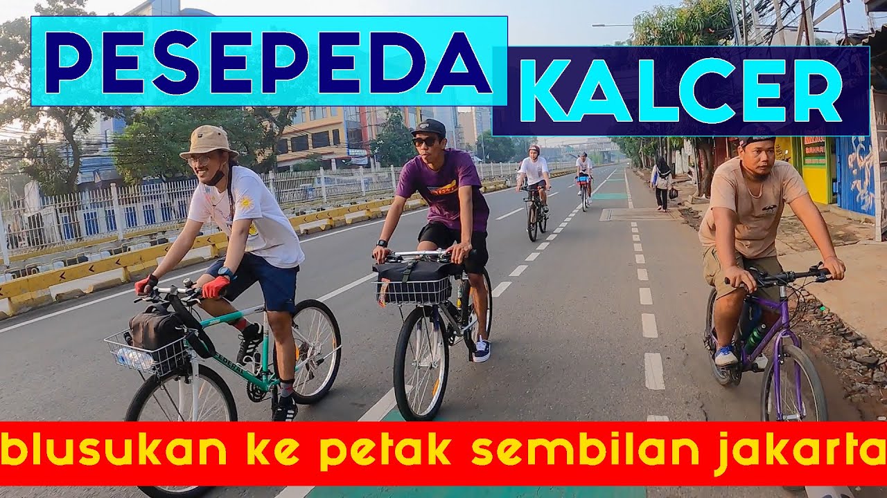 Gowes blusukan petak sembilan Jakarta