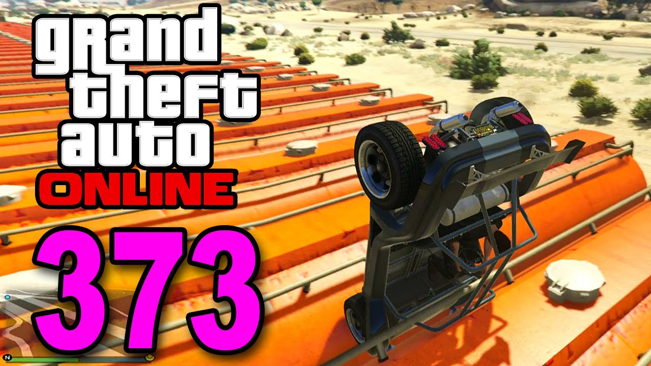 Grand Theft Auto 5 Multiplayer - Part 373 - Explosive Tanker Jump (GTA Online Gameplay)