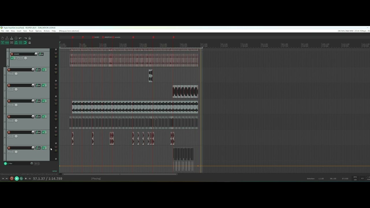 old unfinished audio
